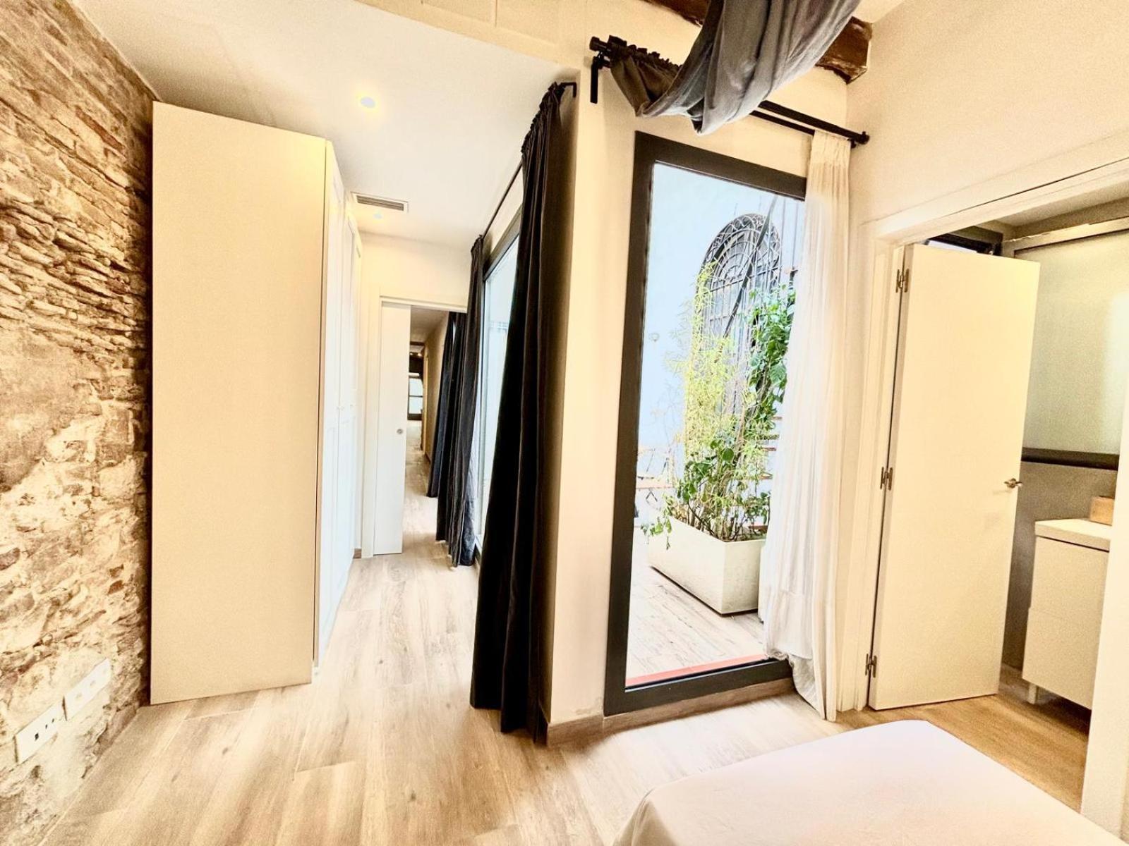 Piso Con Dos Con Camas Dobles Y Terrazas En El Poblenou